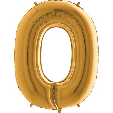CORNiCO balón číslo 0 nula zlatá 100 cm 1 ks