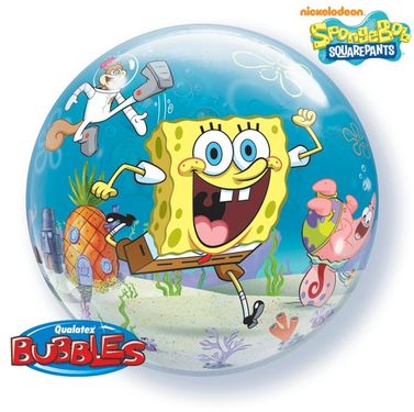 Balón fóliový 56 cm Bublina Sponge Bob