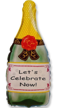 Balón fóliový 83 cm šampanské fľaša