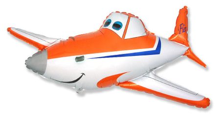 Balón fóliový 110 cm lietadlo závodné Flex