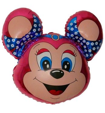 Balón fóliový 77 cm Minnie myš ružová