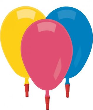 Balón s píšťalkou 100 ks