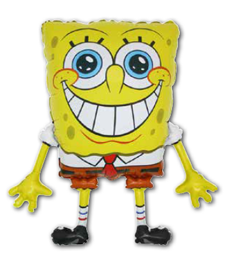 Balón fóliový 35 cm Sponge Bob