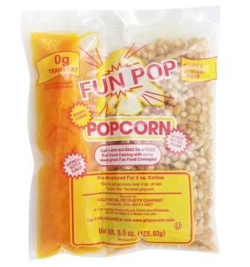 FunPop Popcorn 156 g kukurica tuk soľ