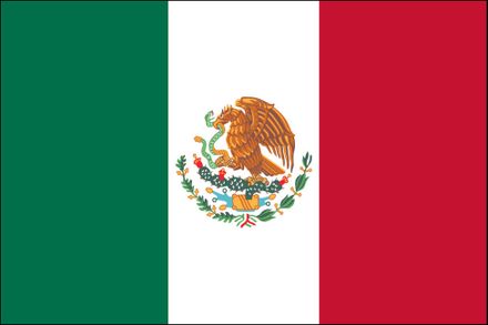 Mexická vlajka veľká