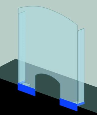 Ochranný kryt z plexi skla