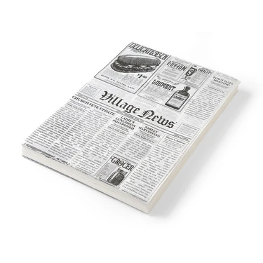 Pergamenový papier 250 × 350 mm, 500 ks, "Noviny"