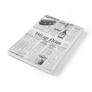 Pergamenový papier 200 × 250 mm, 500 ks, "Noviny"