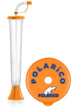 Pohár 400 ml "F" Plain POLARiCO oranžový 108 ks