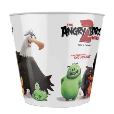 CORNiCO Pohár filmový XXL 5 l Angry birds 2 na popcorn