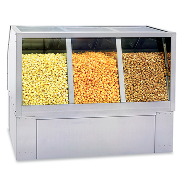 Popcorn zásobník 54 IN 138 cm 3 priehradky s ohrevom