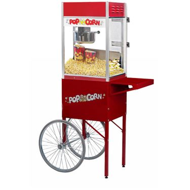 Prenájom Popcorn stroj 6 oz s vozíkom