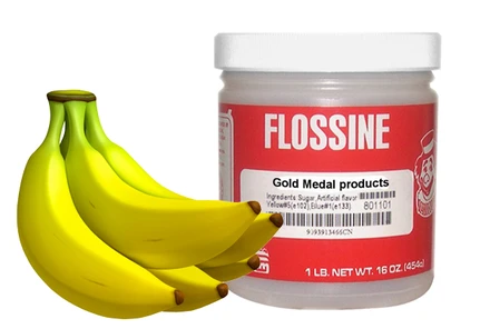 Príchuť Flossine Banán 454g