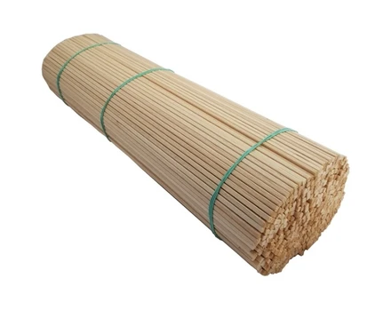 Špajľa hranatá 45 cm × 5 mm drevená