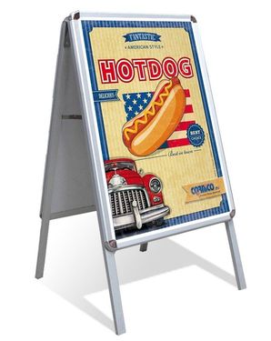 Stojan na plagát A2 Hot Dog Americký