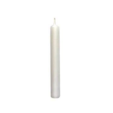 Sviečky do lampiónov 100 mm biela 6 ks