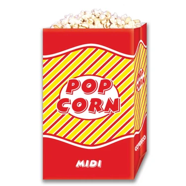 Vrecko 2,41 L Popcorn MIDI